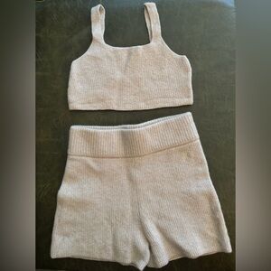 Everlane - Cozy Stretch Tank and Short Set